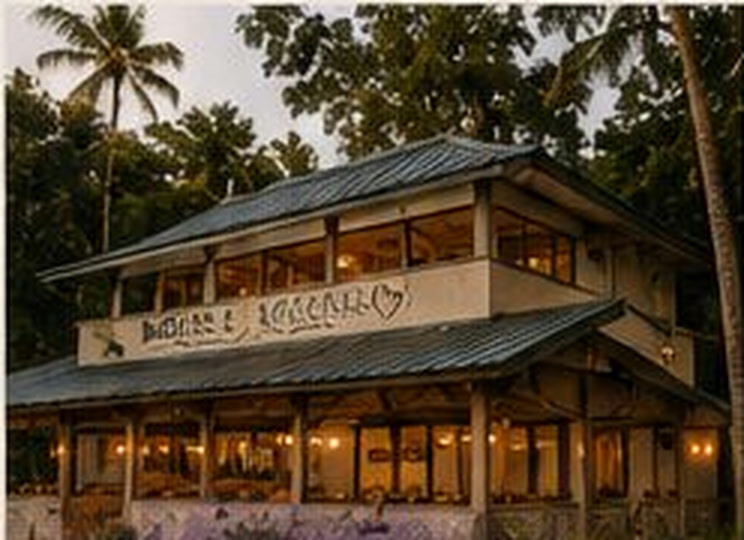 Malambo accommodation and restaurant building